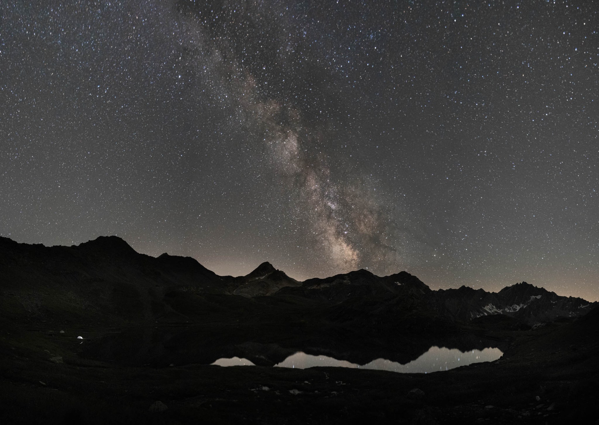 Paysage De Lac Mountain Avec L'arc-en-ciel - Slovaquie, Strbske Pleso