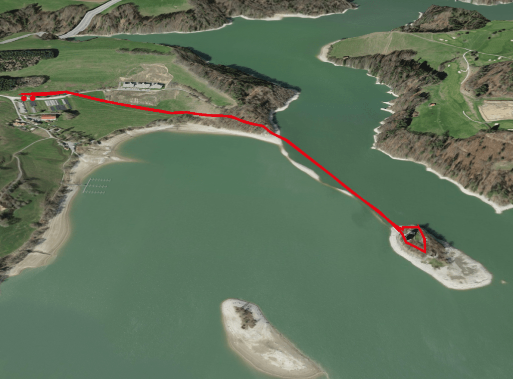 Itinénaire Île d'Ogoz