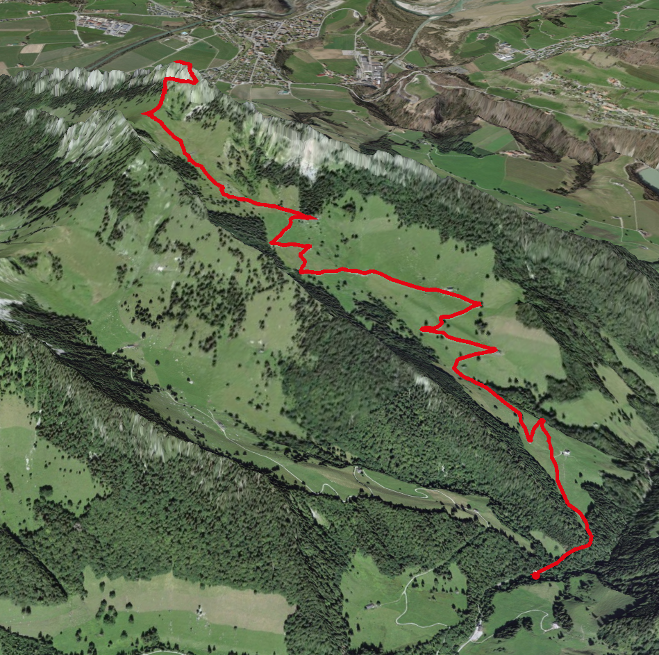 Dent de Broc itinéraire